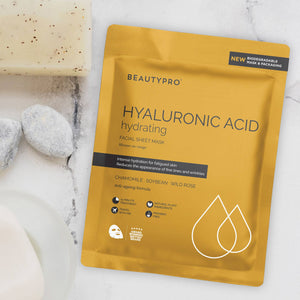 HYALURONIC ACID Hydrating Sheet Mask - 100% Biodegradable