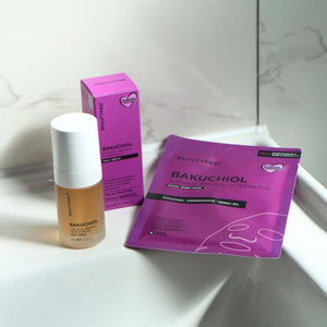 BAKUCHIOL Natural Retinol Facial Sheet Mask - 100% Biodegradable