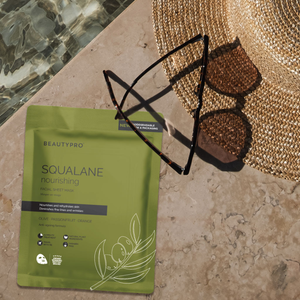 SQUALANE Nourishing Sheet Mask - 100% Biodegradable, Vegan