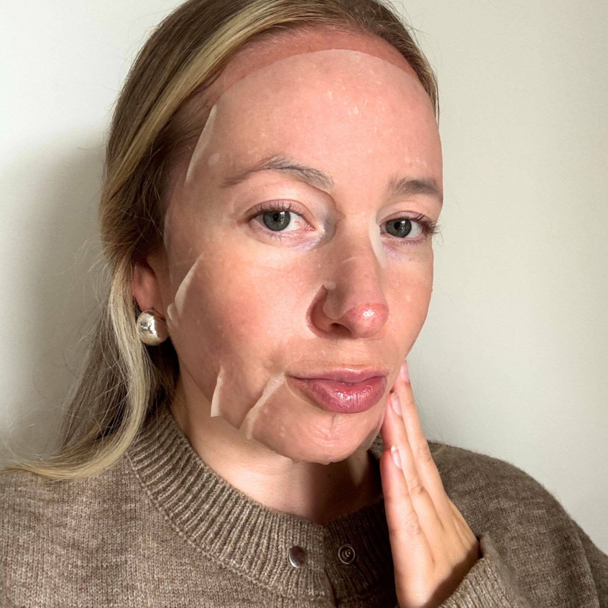 BAKUCHIOL Natural Retinol Facial Sheet Mask - 100% Biodegradable