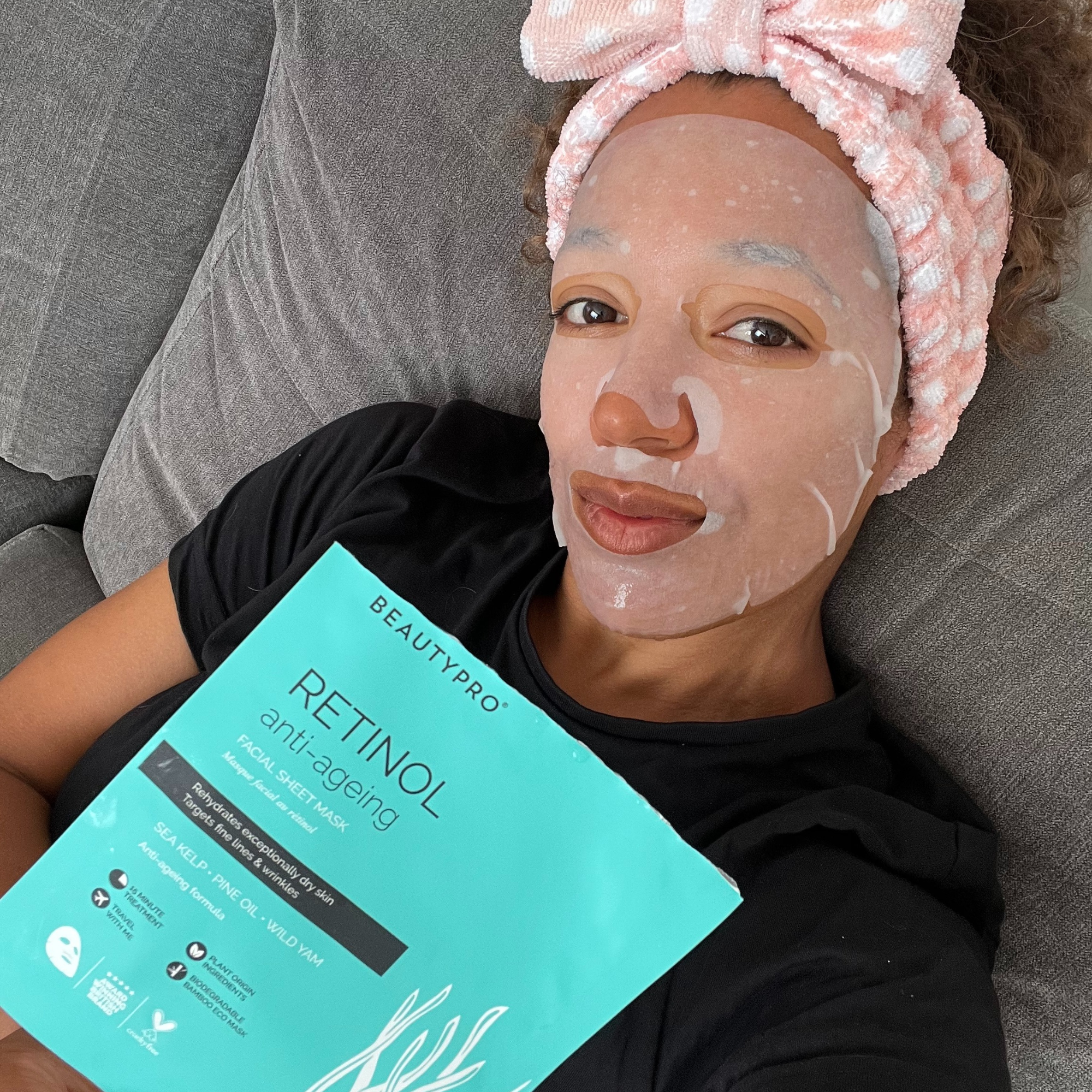 RETINOL Anti-Ageing Sheet Mask - 100% Biodegradable